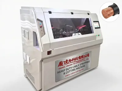 Сверхмощный станок для резки и зачистки кабеля WPM-10-300mm и WPM-10-400mm - Машина для резки и зачистки проводов