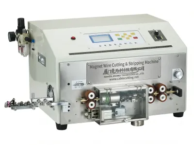 Автоматический станок для резки и зачистки магнитной проволоки WPM-0525
