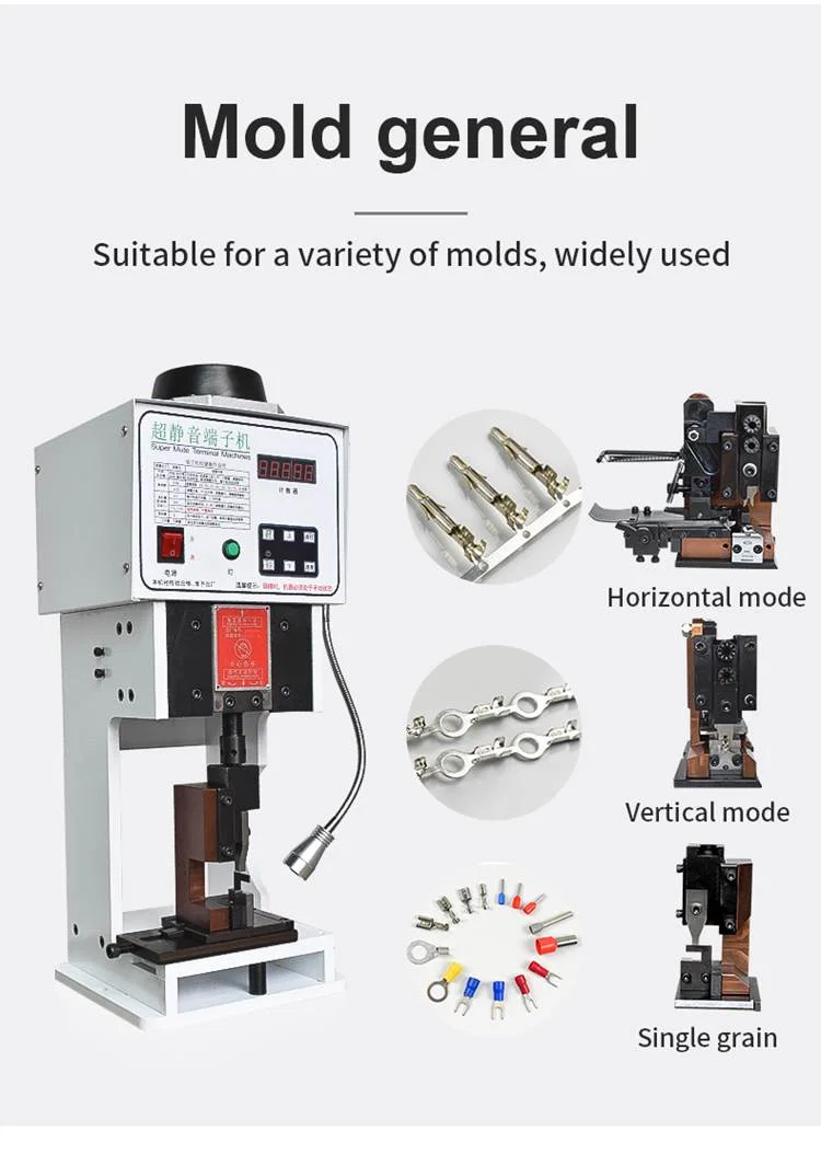 OTP terminal crimping moulds, OTP horizontal mode, wire crimping machine applicator, die for terminal machine