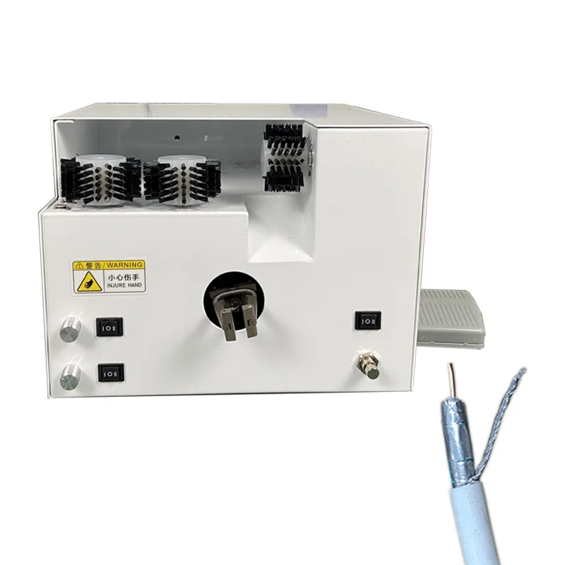 Multi-Core Twisted Pair Cable Machine Shielded Wire Divider Machine, Shielded Wire Brush & Twist Machine Braided Wire Brushing And Twisting Machine, Wire Harness Brushing And Twisted Wire Machine Многожильная машина по производству кабелей витой пары, машина для разделения экранированной проволоки, машина для чистки и скручивания экранированной проволоки, машина для чистки и скручивания плетеной проволоки, машина для чистки жгутов проводов и скрученной проволоки