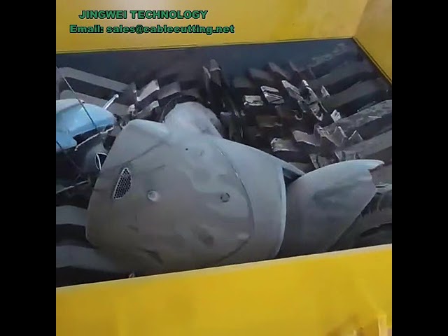 Дробилка для пластиковых бутылок из нержавеющей стали: одно- и двухвальные шредеры для крупных и мелких отходов