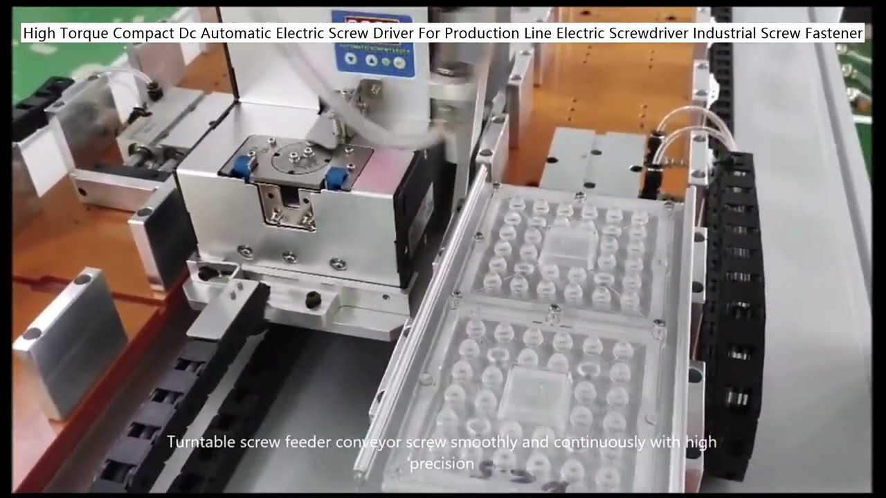 Высокомоментный компактный автоматический винтоверт постоянного тока для производственной линии