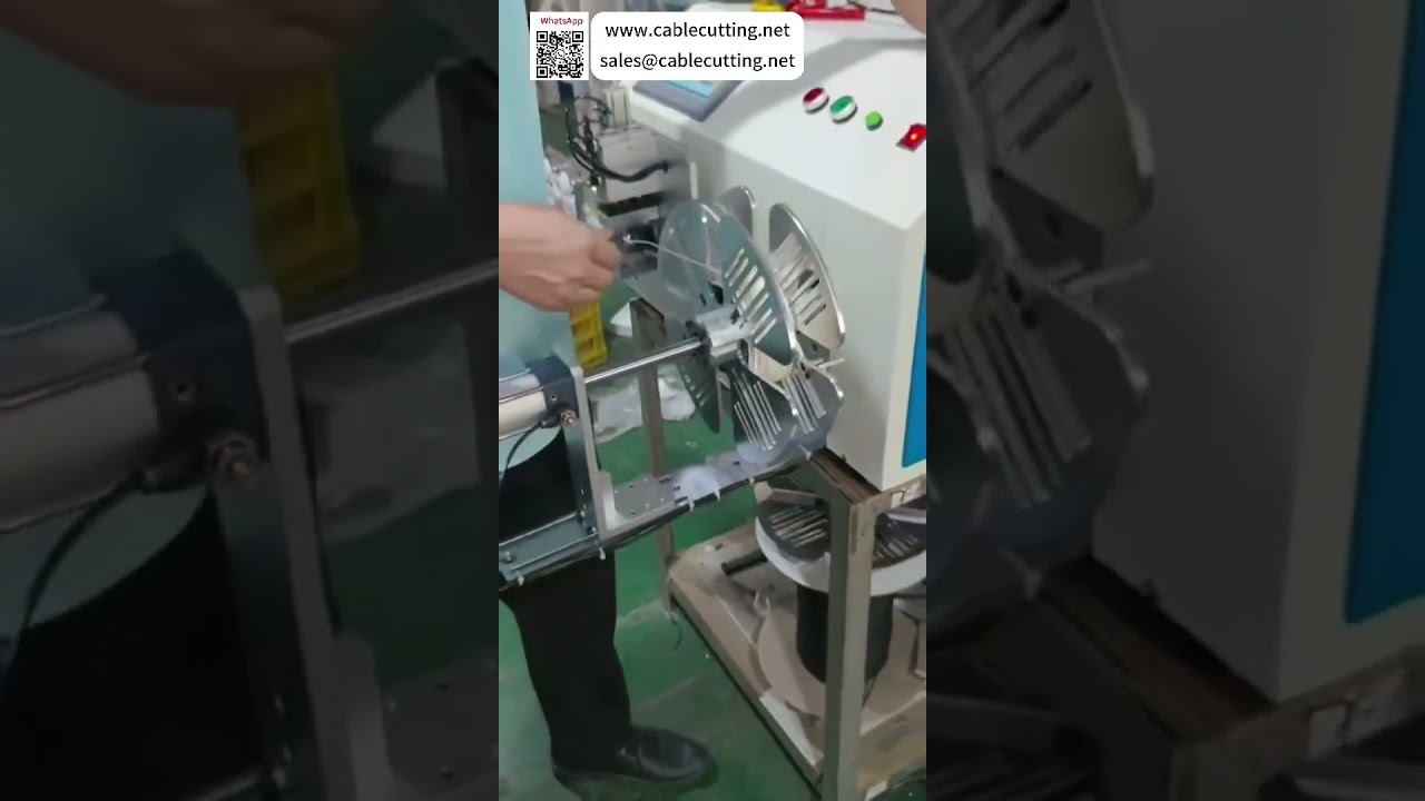Автоматический станок для подсчета метража, укладки и резки ленточного кабеля — максимальная производительность и точность