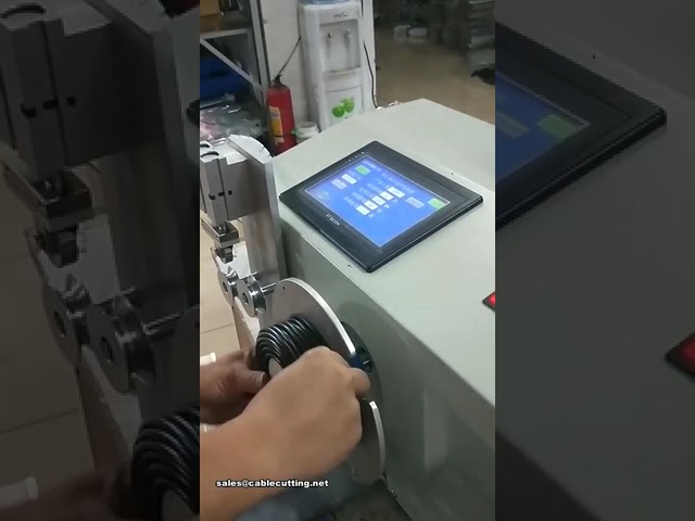 Автоматическая интегрированная машина для измерения и намотки кабеля