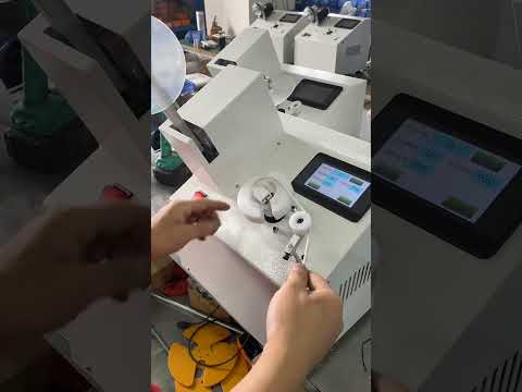 Намоточный станок для кабелей данных | Промышленное оборудование #завод #оборудование