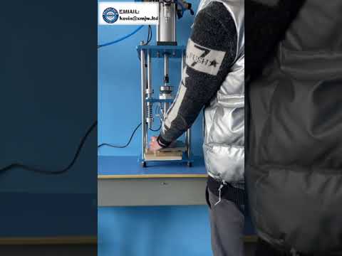 Полуавтоматический пневматический экструдер для пластиковых изделий: USB-кабель, выключатель питания, 40г, вертикальный