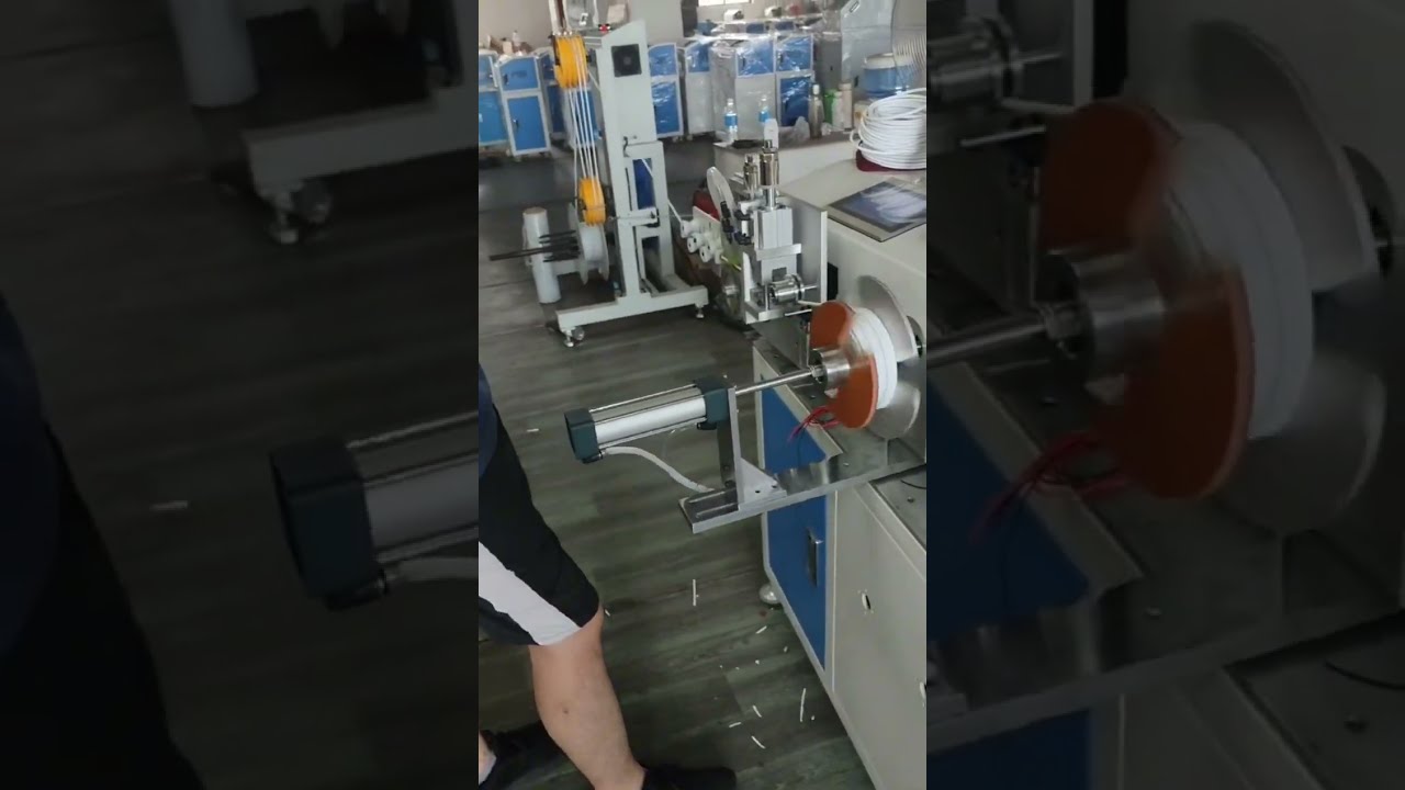 Многофункциональный автомат: подсчет, сортировка, резка, намотка и связка проводов | #завод
