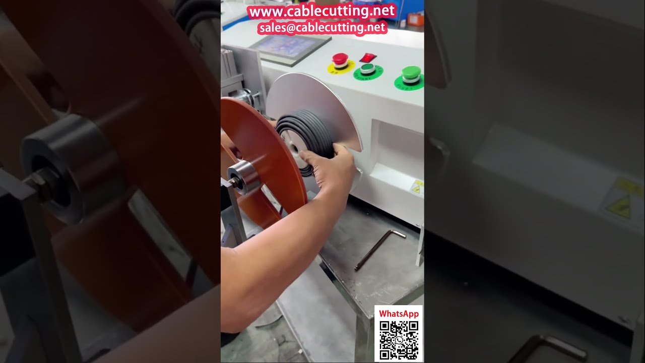 Универсальная машина для подсчета, намотки и обвязки кабелей безопасности и сетевых линий