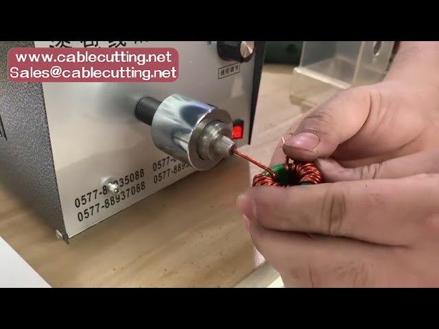 Профессиональный станок для снятия эмалевой изоляции: автоматическая зачистка обмоточного и трансформаторного провода