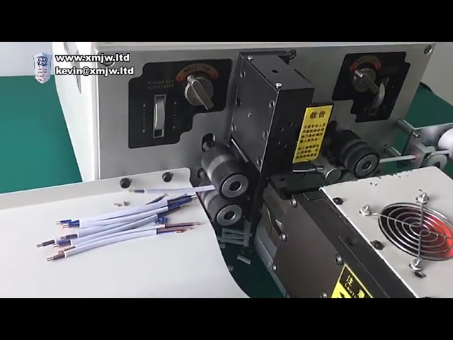 Полностью автоматический станок для зачистки оболочки и скручивания проводов