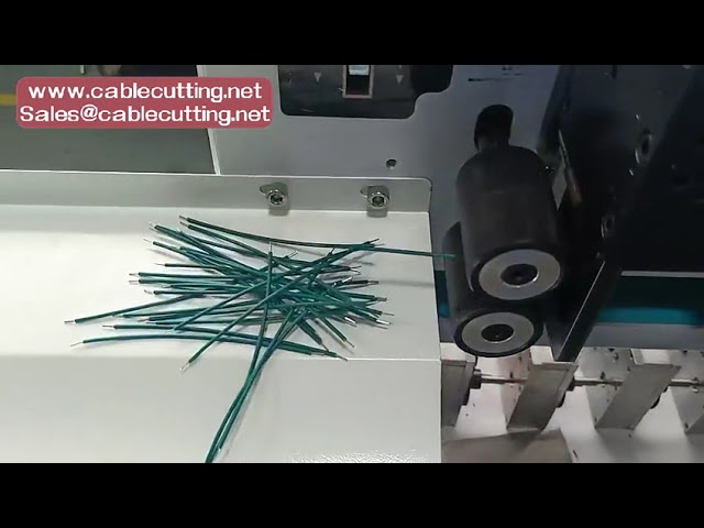Высокопроизводительный станок для зачистки и скручивания проводов 32–10 AWG