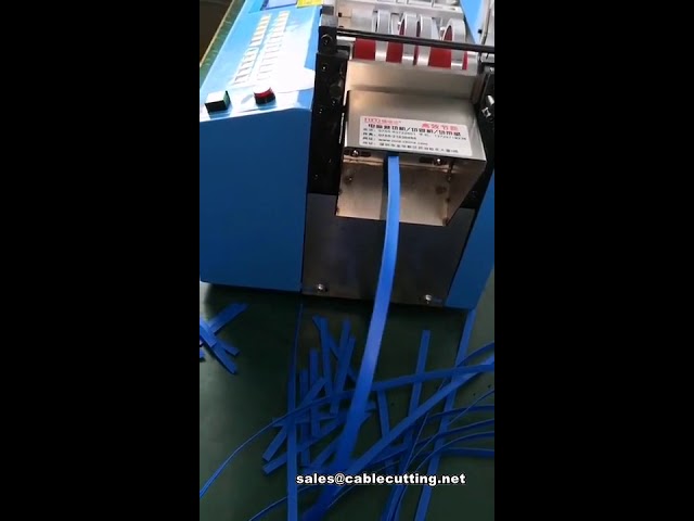 Автоматический станок для резки стальной проволоки с ПЭ-покрытием и стальных лент – высокая производительность