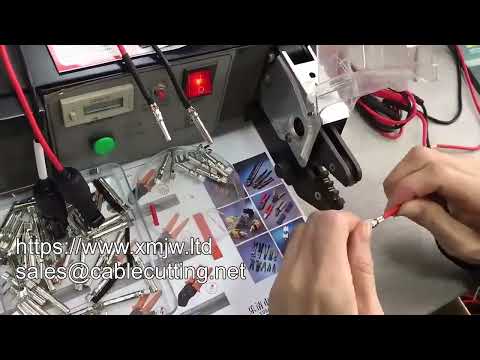 220v 110v Optional Electric Terminal Crimping Machine Tools Crimp Variety Of Terminals Equipped W