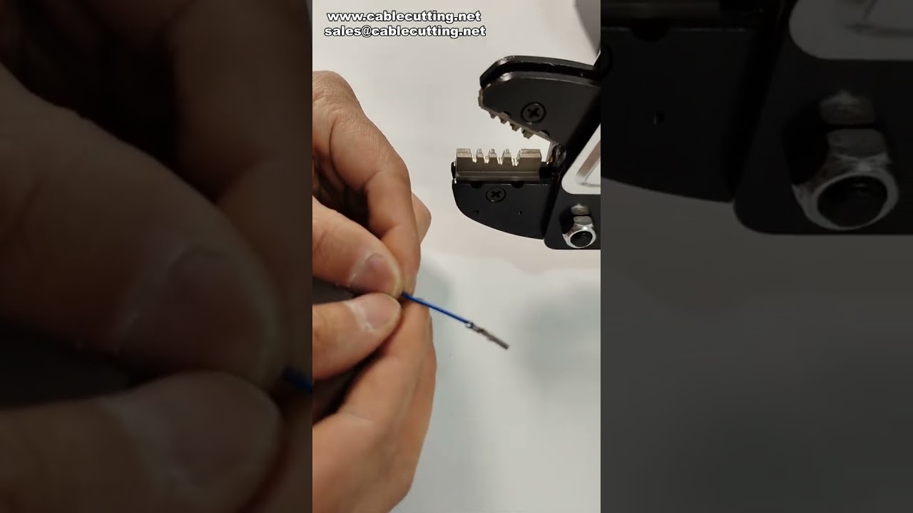 Электрическая опрессовка клемм Molex 43030-0001 на промышленном оборудовании