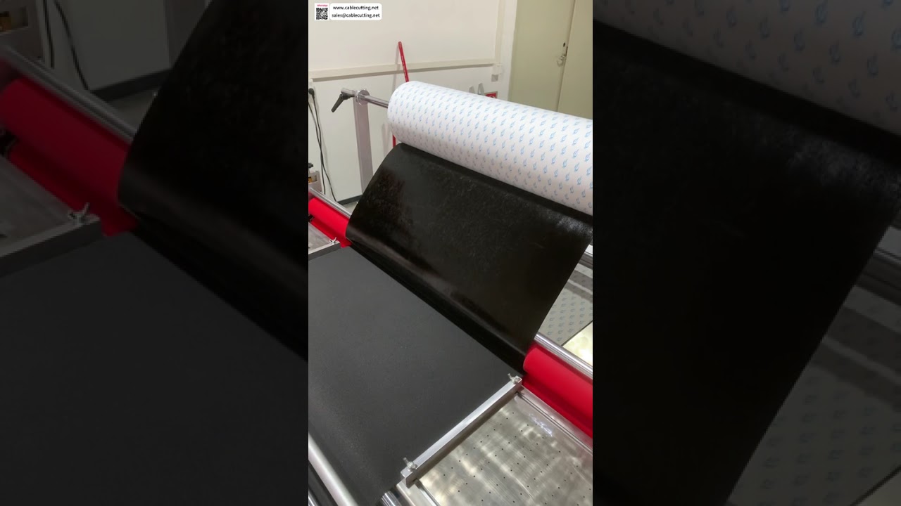Автоматический станок для ламинирования, резки и вакуумного выравнивания пенопластовых панелей — краткий обзор