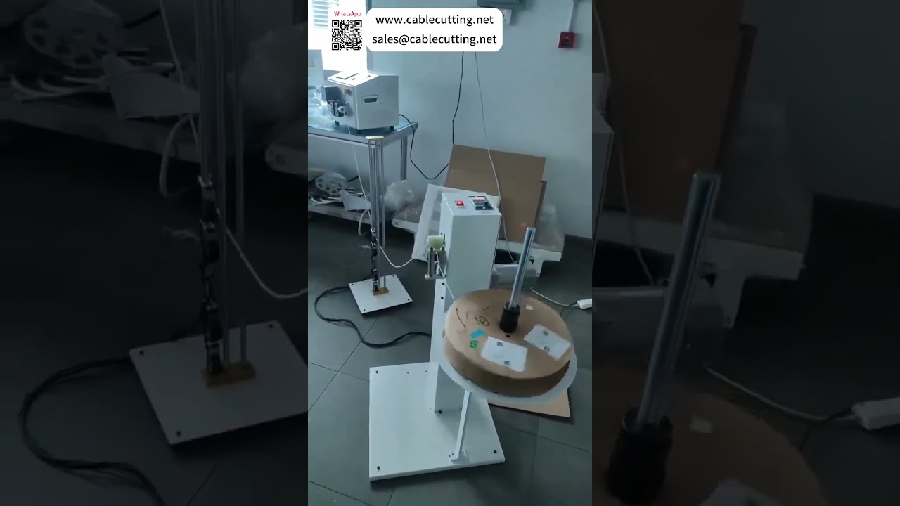 Горизонтально-вертикальная размоточная машина для проволоки и ленточный отрезной станок: плавная работа без заеданий
