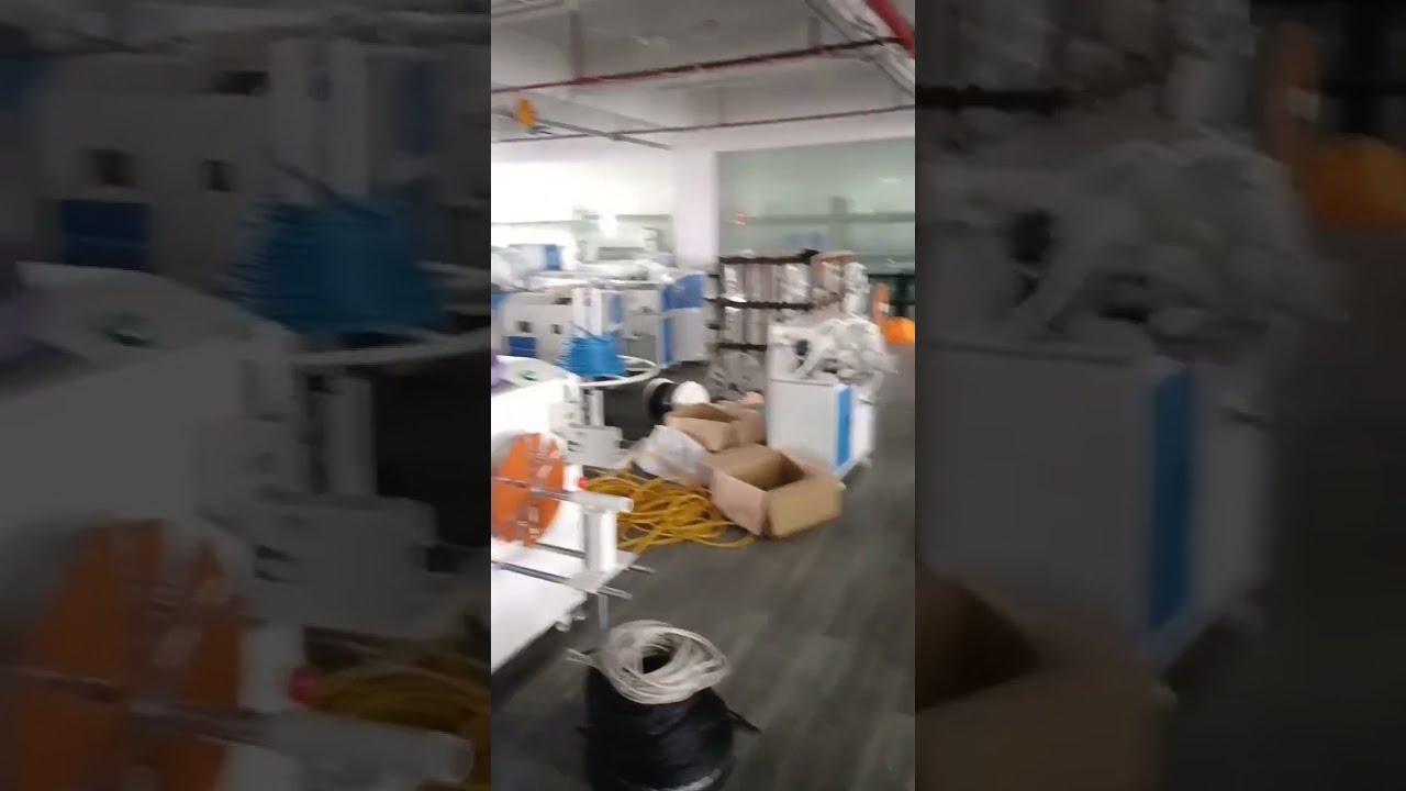 Автоматический станок для намотки провода с счетчиком длины #завод #оборудование