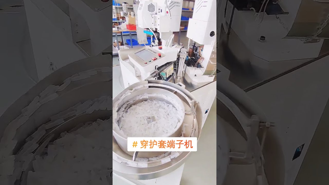 Автоматический станок для запрессовки контактов в нестандартные корпуса #машина