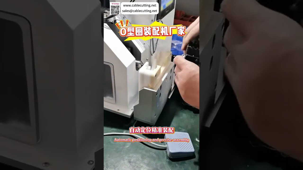 Автоматическая машина для сборки уплотнительных колец O-Ring — высокая стабильность и точность от производителя