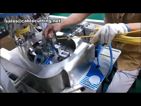 Автоматический станок для намотки и обвязки Ethernet-кабеля