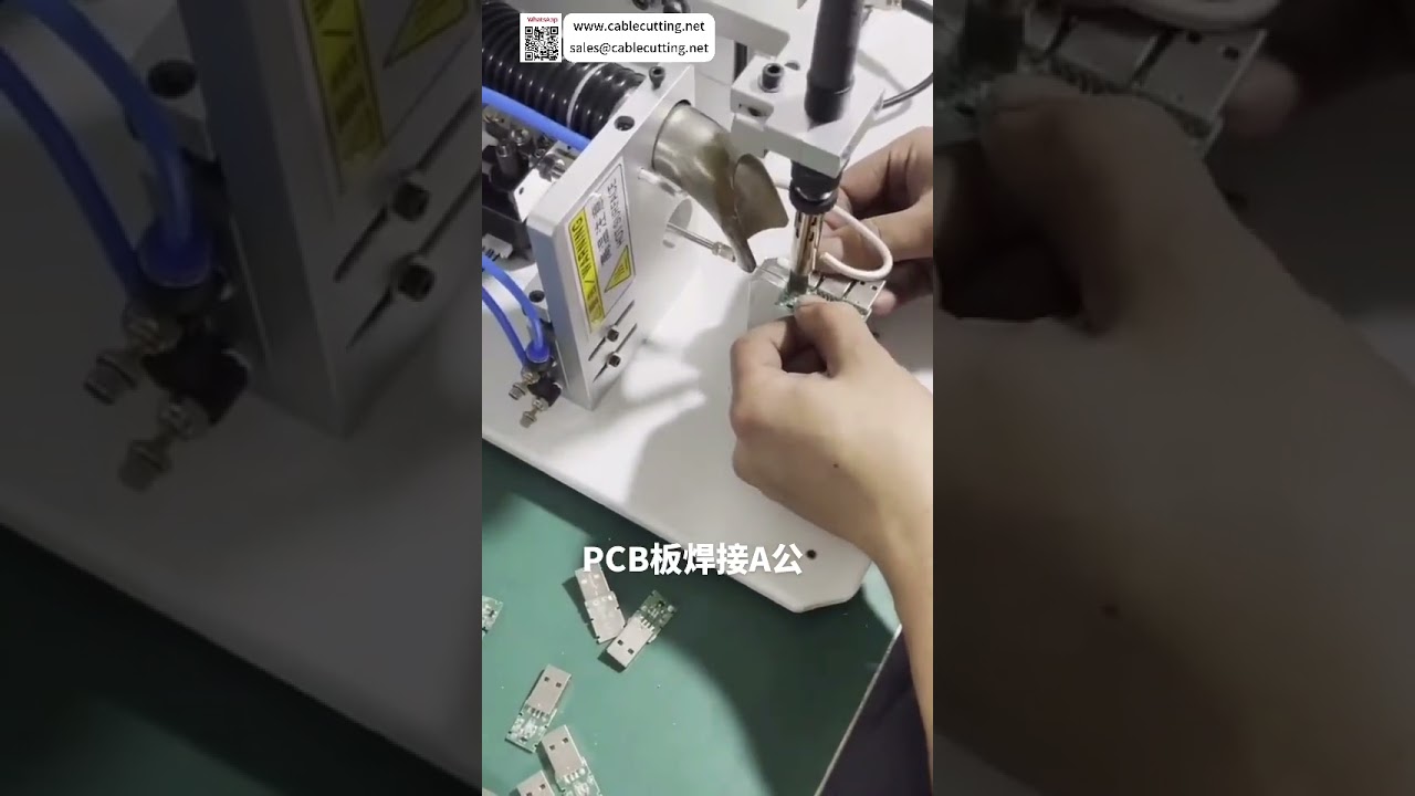 Автоматическая машина для пайки проводов | Высокоэффективное оборудование для пайки PCB и кабелей
