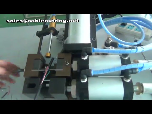Пневматическая машина для зачистки кабеля MP-4 | Электрический станок для снятия изоляции