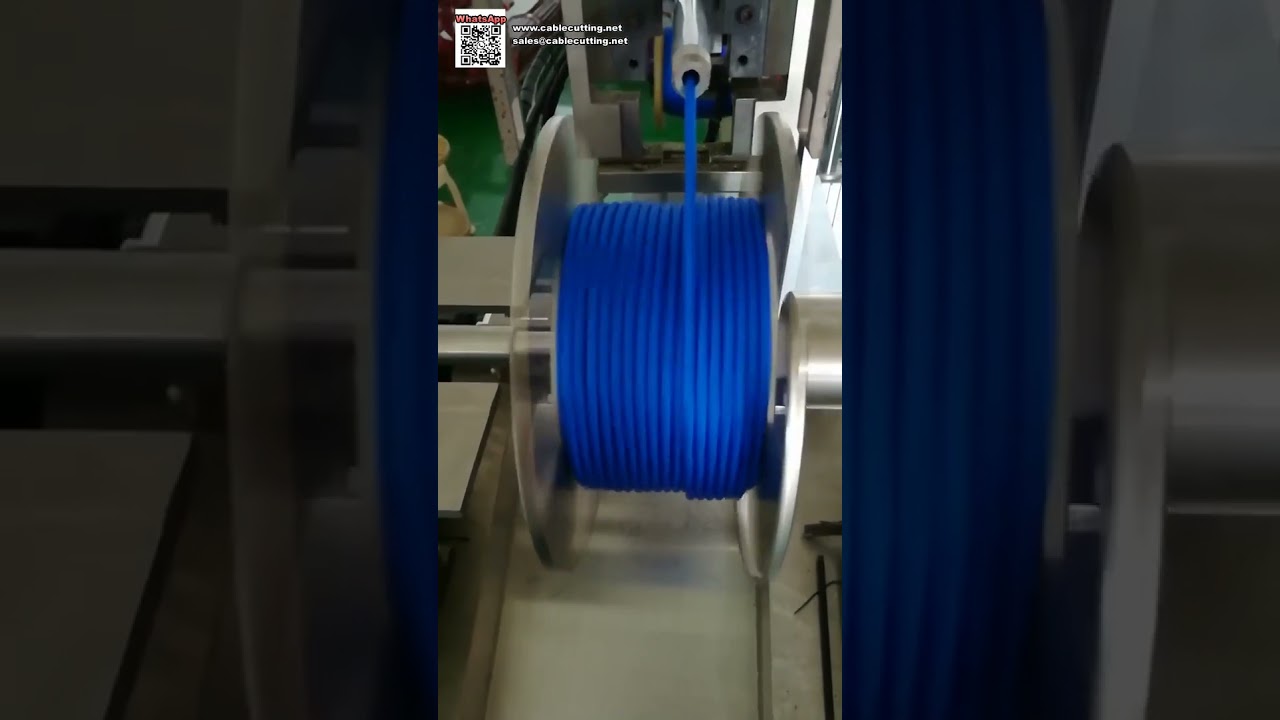 Промышленная автоматическая машина для обвязки и намотки веревки