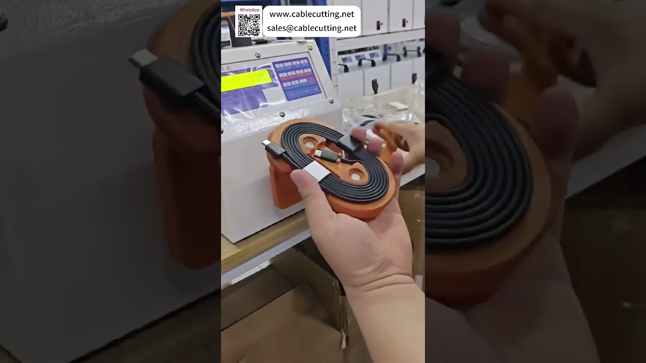 Высокоэффективная машина для укладки и намотки кабелей данных для производства проводов