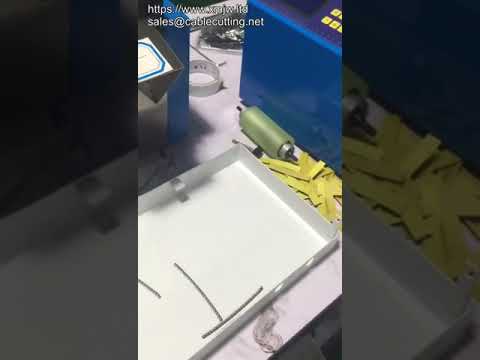 Автоматический станок с подачей для резки проводов, алюминия, латуни, меди и сварочных прутков