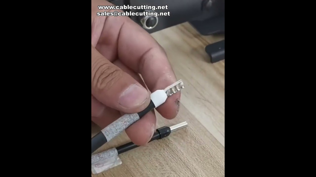 Обжим трубных наконечников пневматическим кримпером: наглядная демонстрация