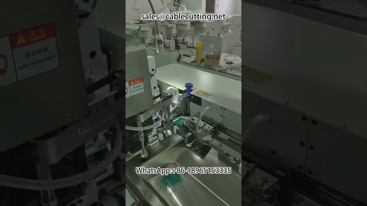 Автоматический двуголовочный станок для лужения и обжима клемм с тыльной стороны | Многофункциональное оборудование