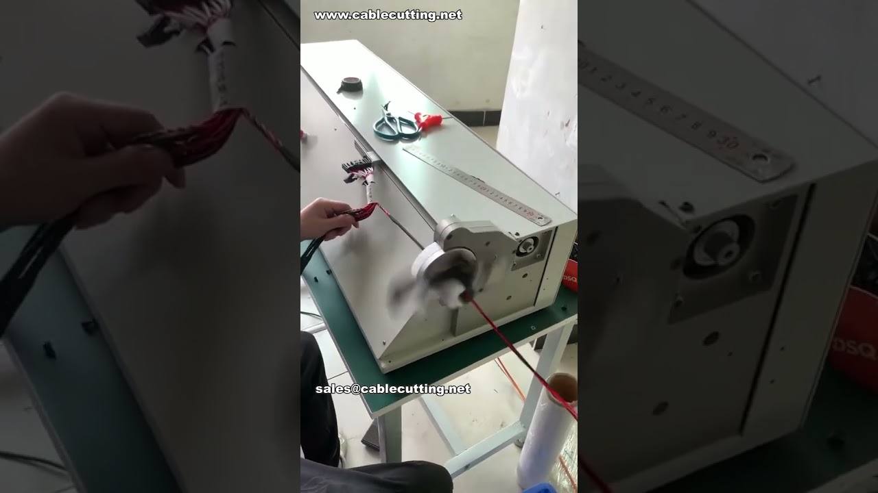 Автоматическая машина непрерывной обмотки для автомобильных жгутов проводов | Заводская демонстрация