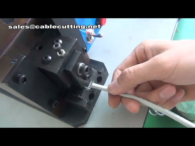 Автоматический обжимной станок RJ11/RJ45: прецизионный инструмент для производства сетевых кабелей