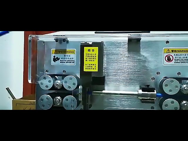 Автоматический станок для резки и зачистки кабеля, проводов USB – оборудование для завода