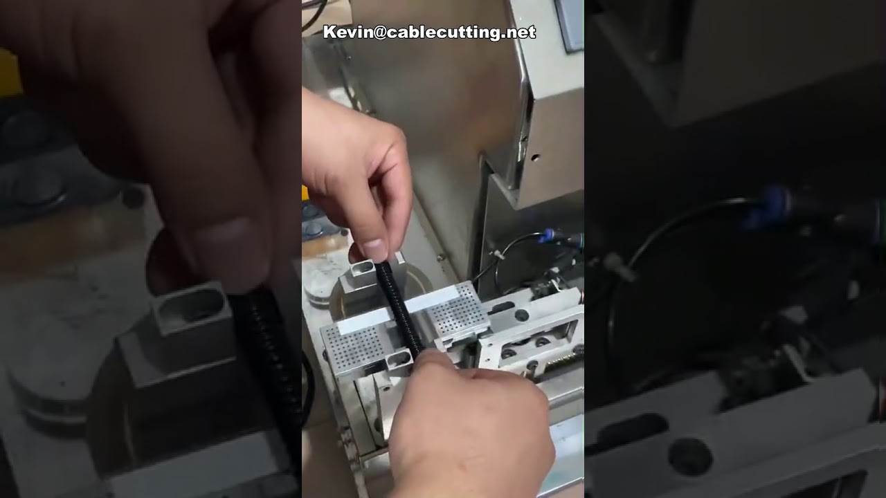 Semi Automatic Usb Wire Harness Tube Steel Wire Hose Self adhesive Labeling Machine Label Folding La