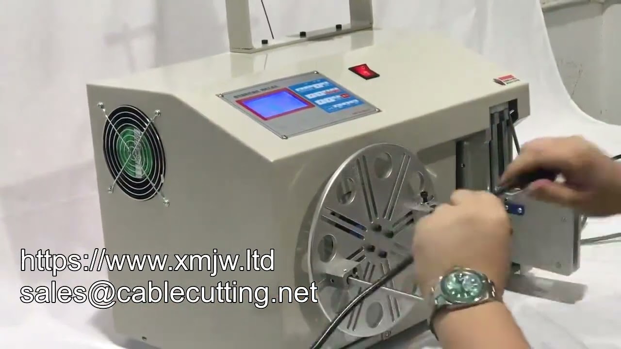 Автоматический намоточный станок для USB-кабелей (диаметр до 200 мм)