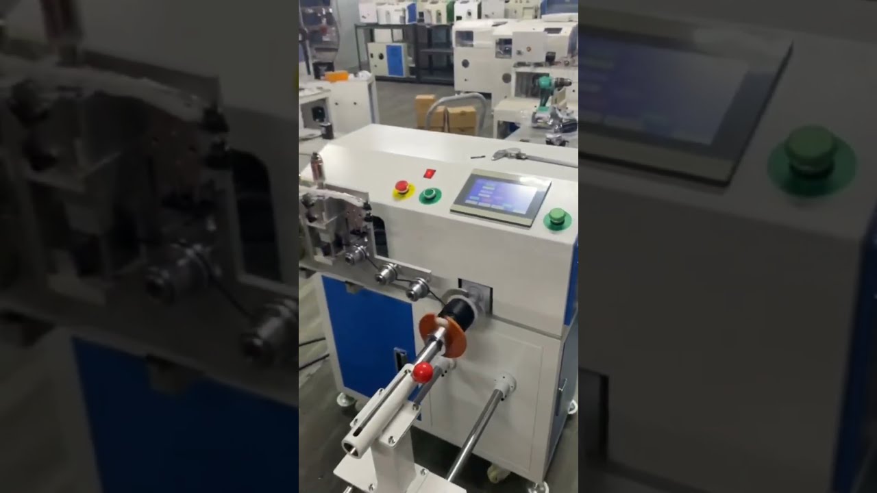 Станок для зачистки электрических проводов и кабелей #оборудование #завод #автомобили #своимируками