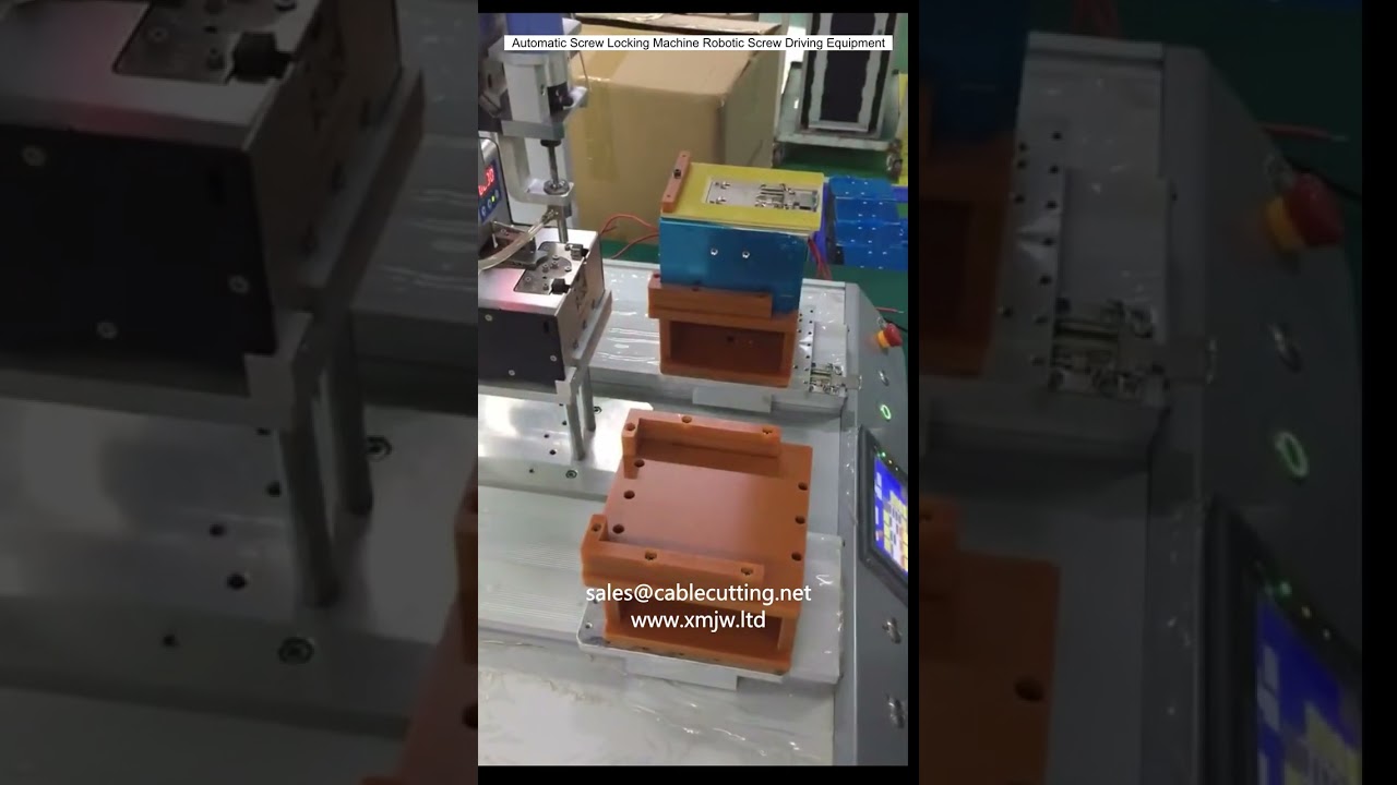 Automatic Screw Locking Machine Robotic Screw Driving Equipment