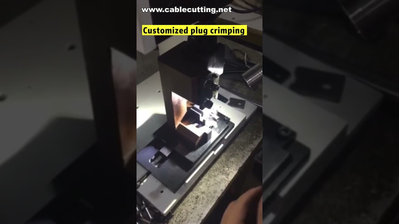 Высокоточный станок для обжима клемм и изготовления плоских проводов | Автоматизация производства