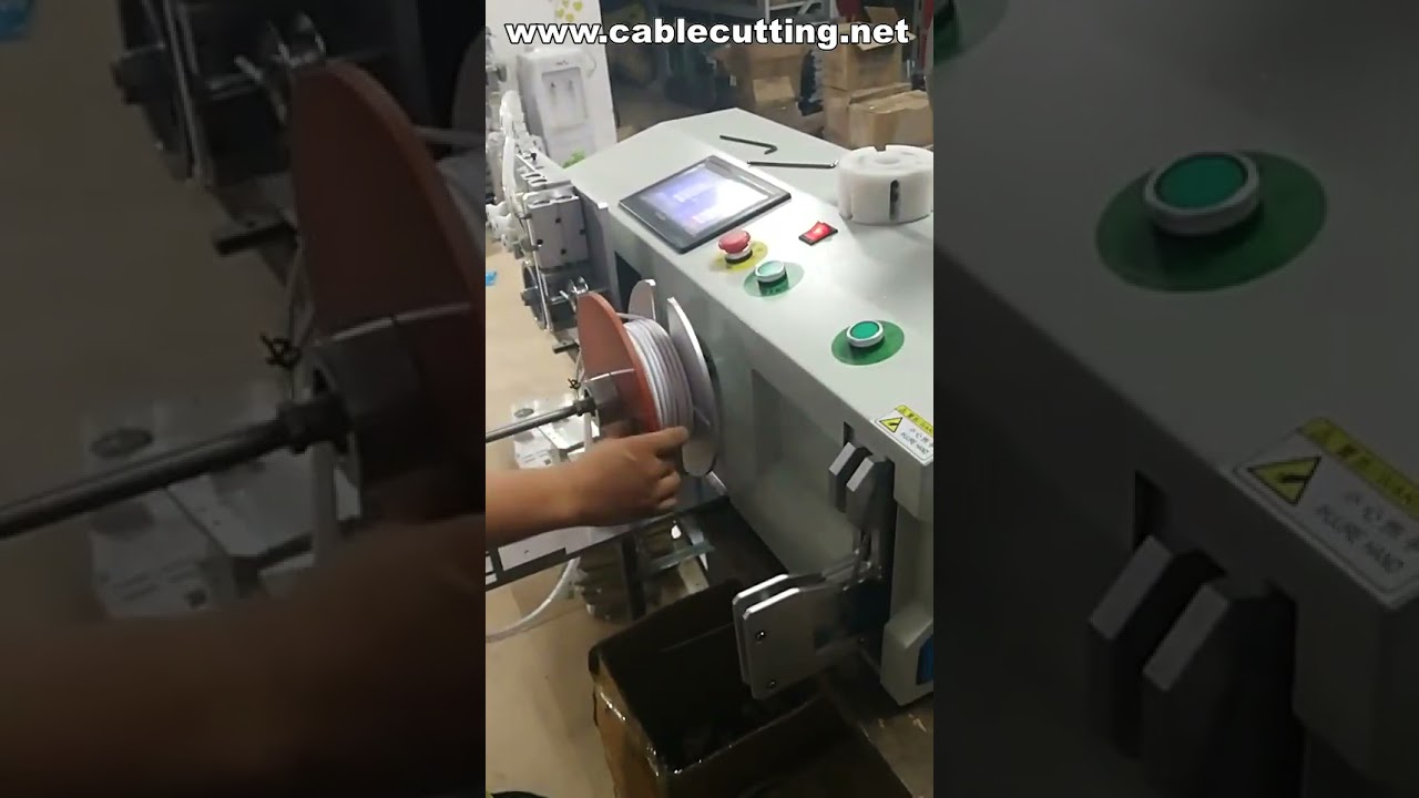 Автоматическая машина для намотки проводов, сортировки USB-кабелей и упаковки шнуров данных