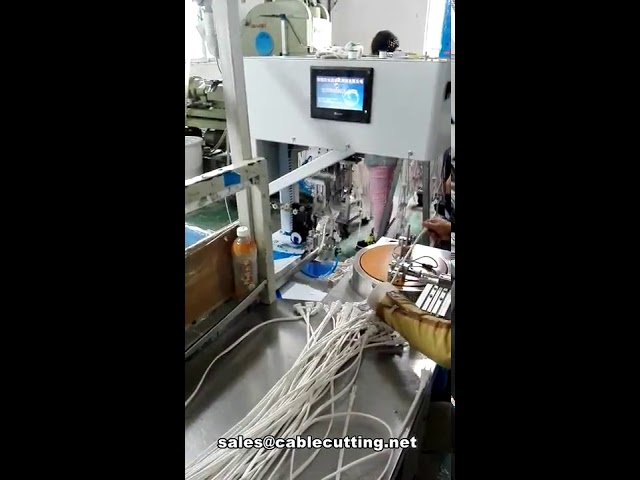 Автоматическая машина для намотки и обвязки силовых кабелей (форма восьмерки)
