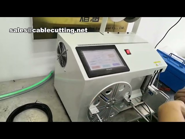 Автоматический станок для намотки и обвязки катушек медной проволоки электродвигателей