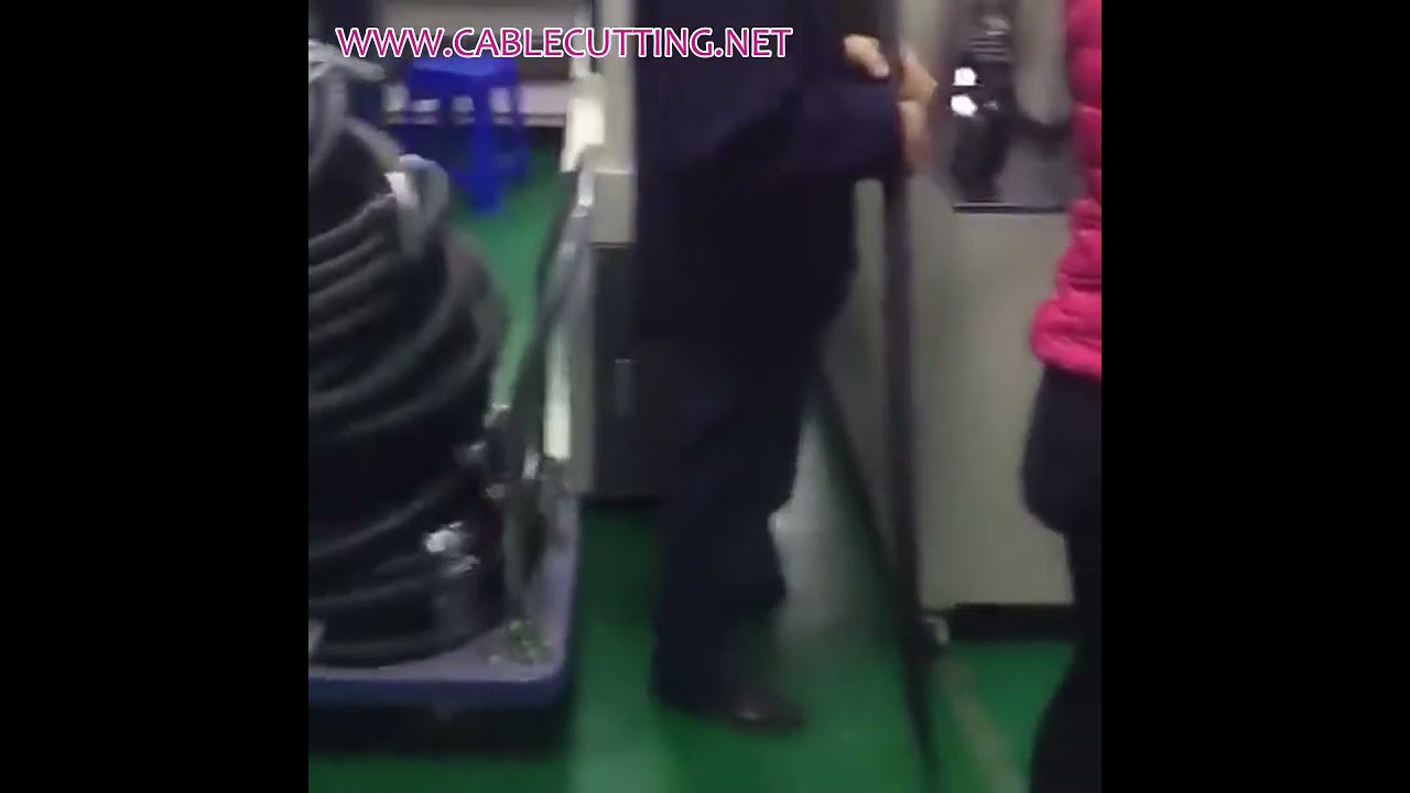 Станок для зачистки кабеля зарядных пистолетов и толстого коаксиального провода | Оборудование для обработки кабеля