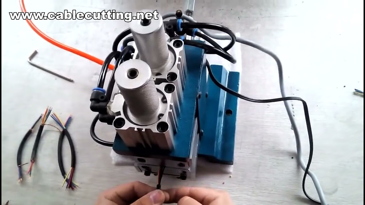 Cable Stripping Machine,Pneumatic Wire Stripping Machine,4f Vertical Pneumatic Wire Stripping Machin