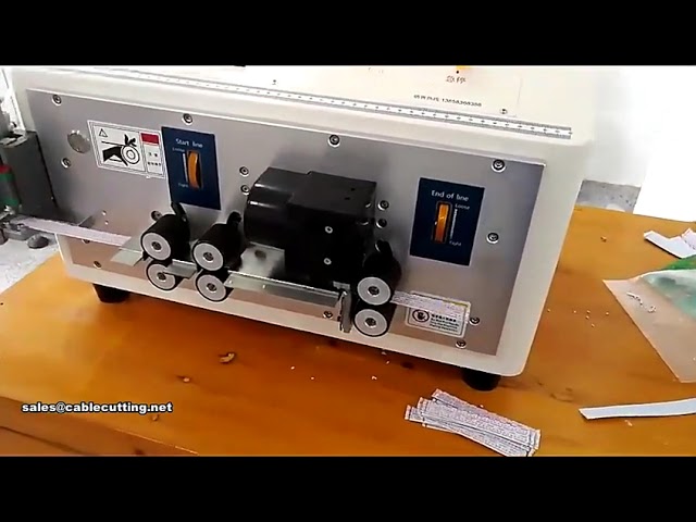 Промышленный станок для резки, разделения и зачистки проводов