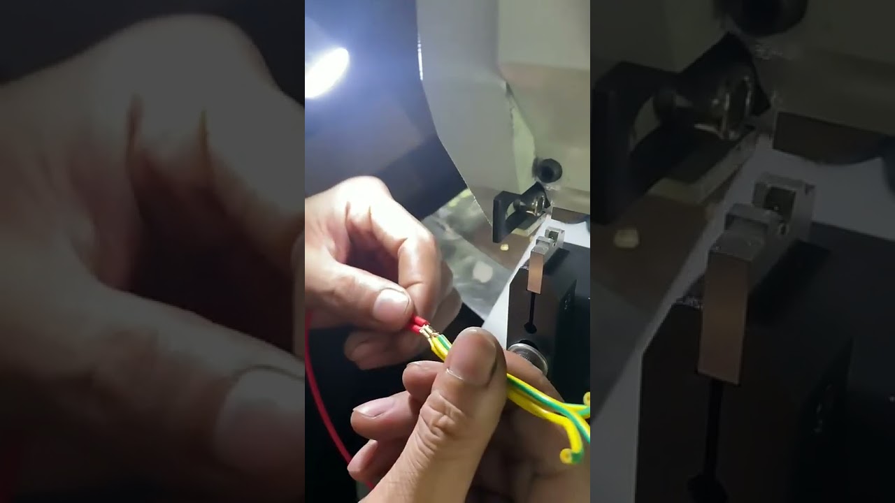 Ultra Quiet 3T Copper Belt Machine   2T Crimping, Butt Riveting Press for Data Line #automobile