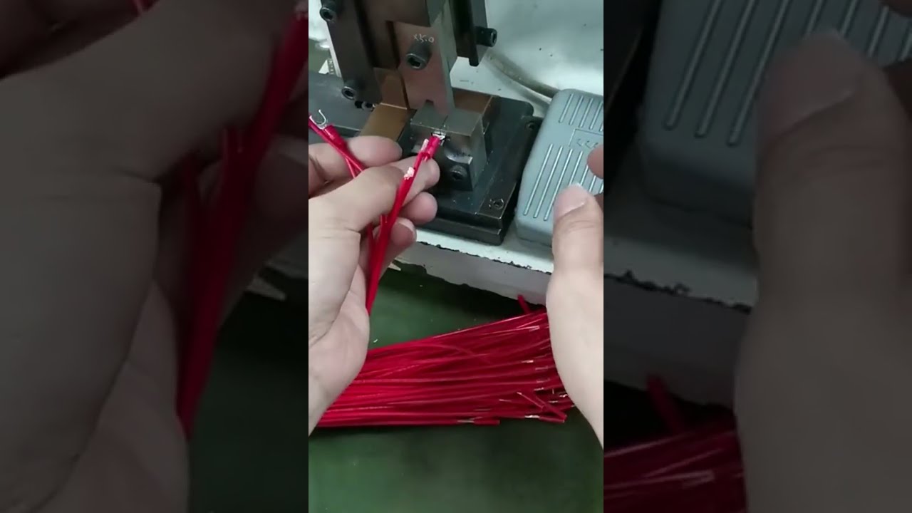2Т обжимной автомат + оборудование для одиночных зерен (пресс-форма) #оборудование #станокдлязачисткипроводов #завод