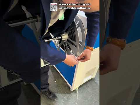 Автоматическая машина для счета, резки и намотки канатов и шлангов