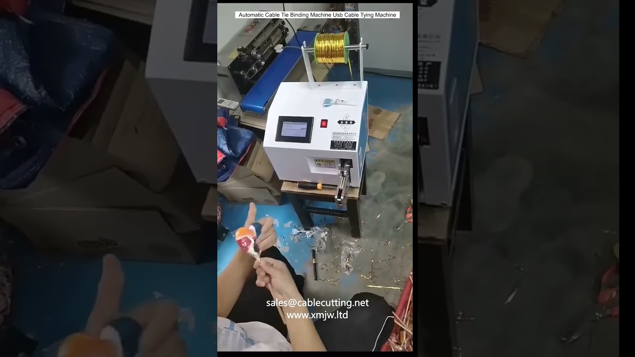 Автоматический станок для обвязки USB-кабелей – высокая скорость и надежность