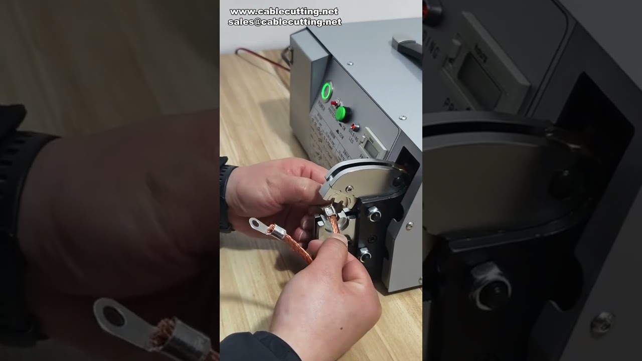 Реальное тестирование обжима терминалов заказчика